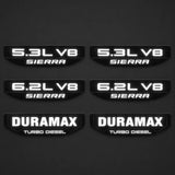 2019-2026 GMC Sierra 1500 Illuminated Fender Badge