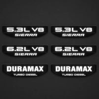 2019-2026 GMC Sierra 1500 Illuminated Fender Badge