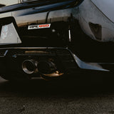 2017-2025 Chevy Camaro ZL1 / ZL1 1LE EVO Diffuser W/ Smokey Reflectors Gloss Black