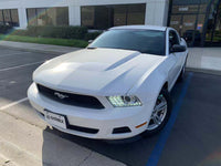 10-12 Ford Mustang LUXX-Series LED Projector Headlights Chrome