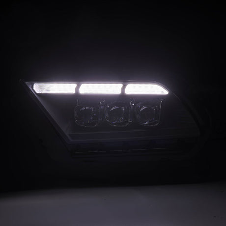 10-12 Ford Mustang MK II NOVA-Series LED Projector Headlights Black