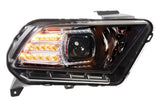10-12 FORD MUSTANG XB LED HEADLIGHTS