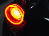 10-15 Ferrari 458 NOVA-Series Prismatic LED Tail Lights Smoke
