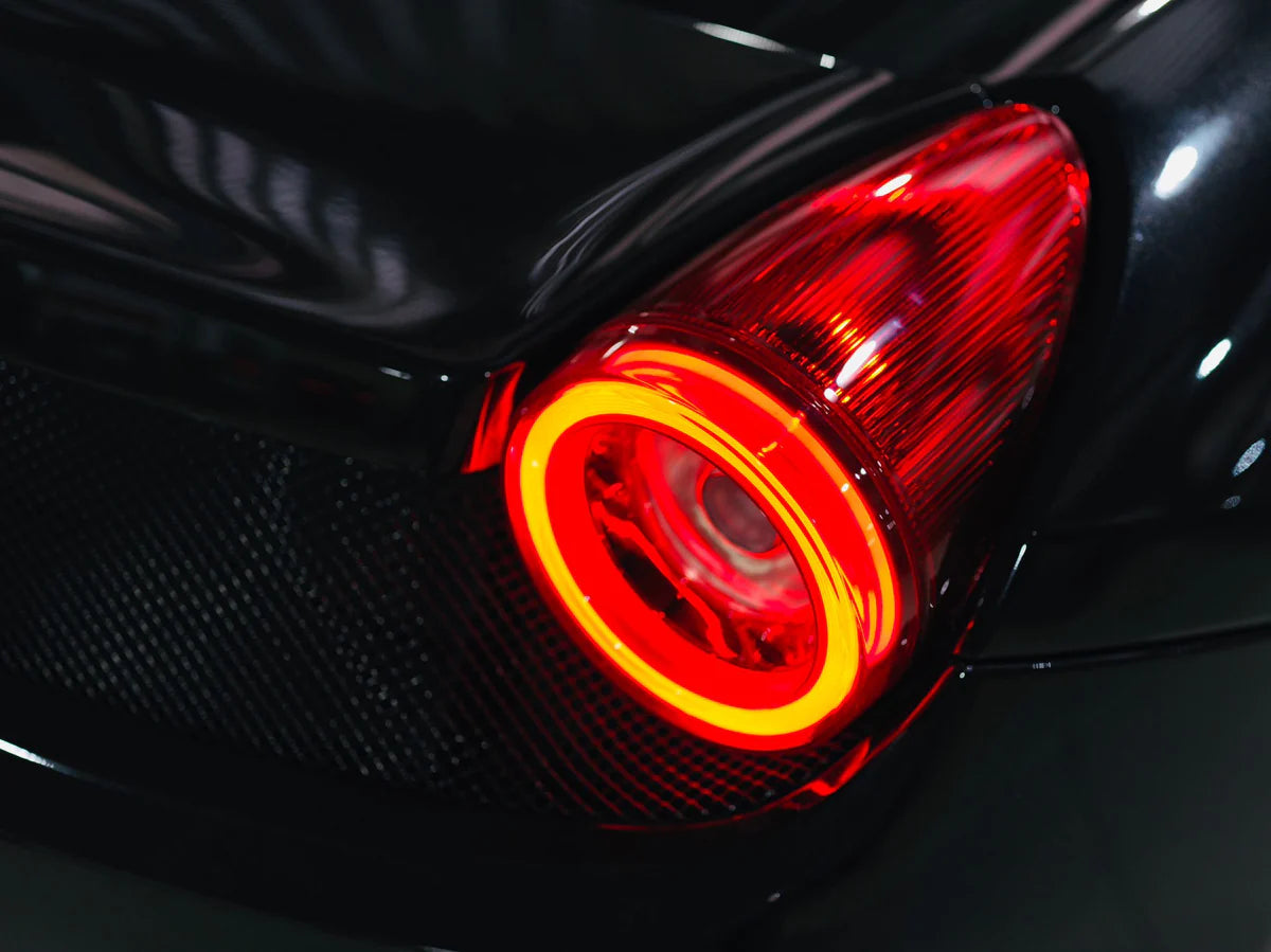 10-15 Ferrari 458 NOVA-Series Prismatic LED Tail Lights Smoke