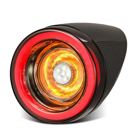 10-15 Ferrari 458 NOVA-Series Prismatic LED Tail Lights Smoke