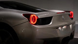 10-15 Ferrari 458 NOVA-Series Prismatic LED Tail Lights Smoke