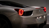 10-15 Ferrari 458 NOVA-Series Prismatic LED Tail Lights Smoke