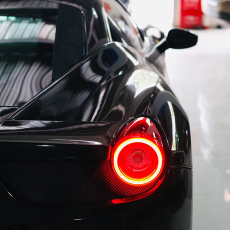 10-15 Ferrari 458 NOVA-Series Prismatic LED Tail Lights Smoke