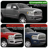 Dodge Ram 2500/3500 Dynamic Headlight Adapter for LED Projector Headlights (2019-2024)