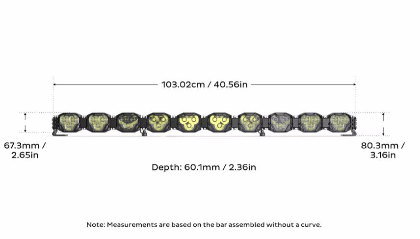 4Banger Bar: 10 Pod / 40.5"