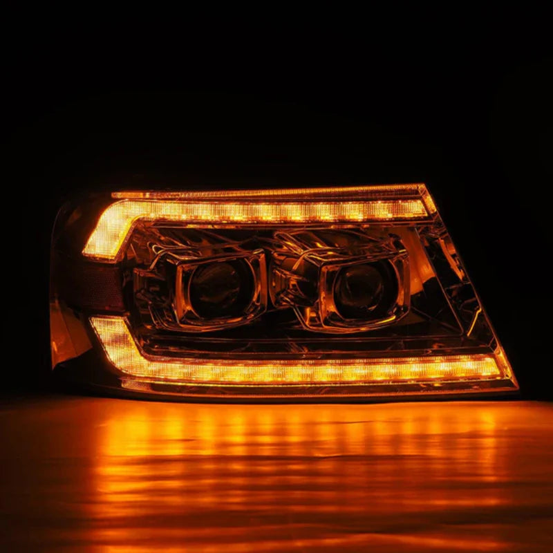Ford F150 (2004-2008) / Lincoln Mark LT (2006-2008): Multicolor Flow Series Headlights | Alpharex