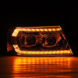 Ford F150 (2004-2008) / Lincoln Mark LT (2006-2008): Multicolor Flow Series Headlights | Alpharex