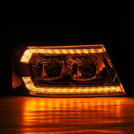 Ford F150 (2004-2008) / Lincoln Mark LT (2006-2008): Multicolor Flow Series Headlights | Alpharex