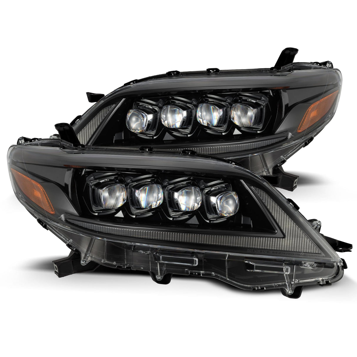 PRE-ORDER: 11-20 Toyota Sienna NOVA-Series LED Projector Headlights Alpha-Black (ETA mid Jul)