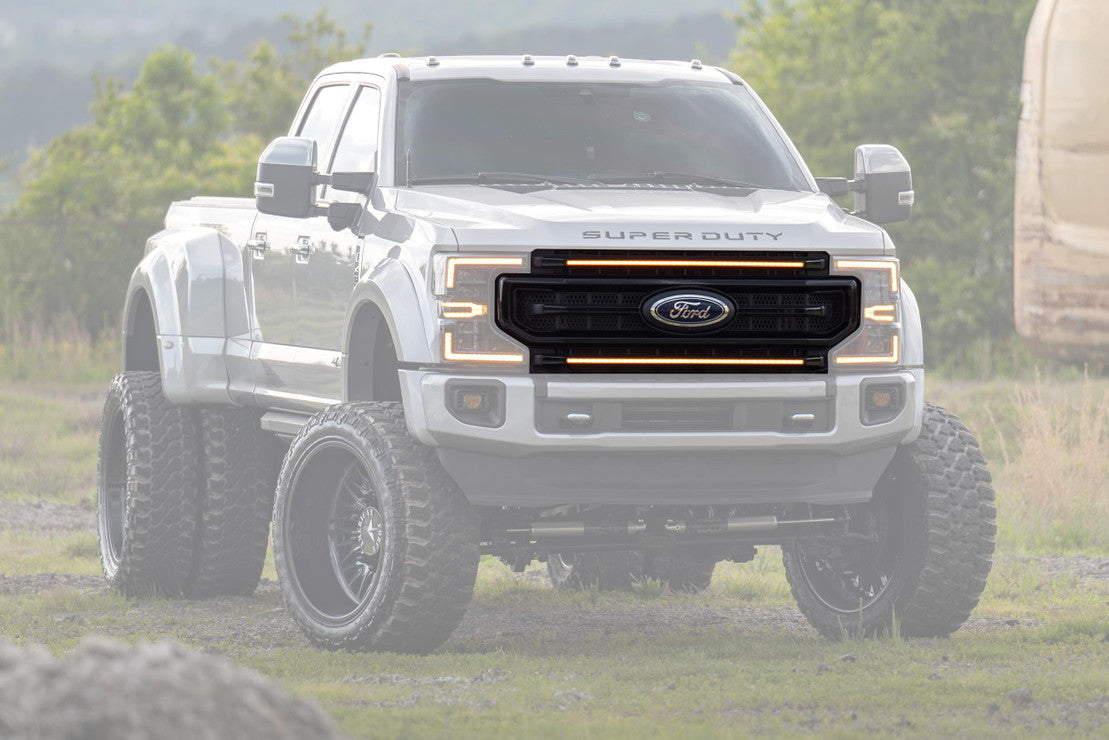 FORD SUPER DUTY (20-22) XBG LED DRL GRILLE