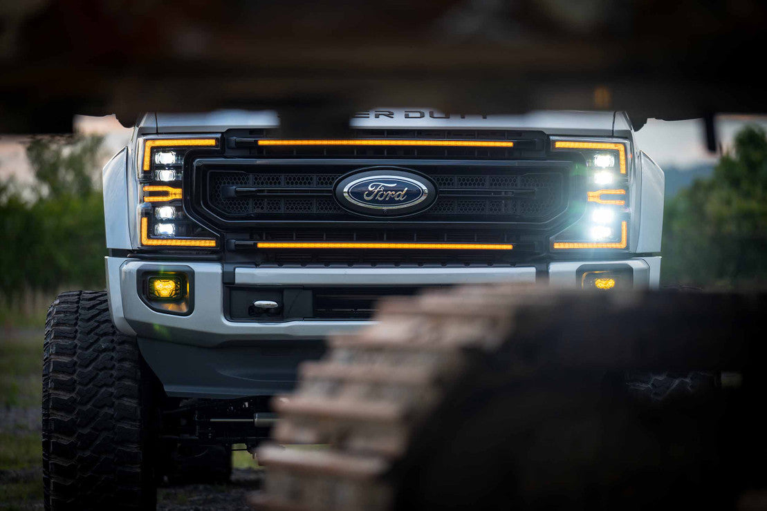 FORD SUPER DUTY (20-22) XBG LED DRL GRILLE