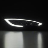 12-21 Tesla Model S NOVA-Series LED Projector Headlights Black