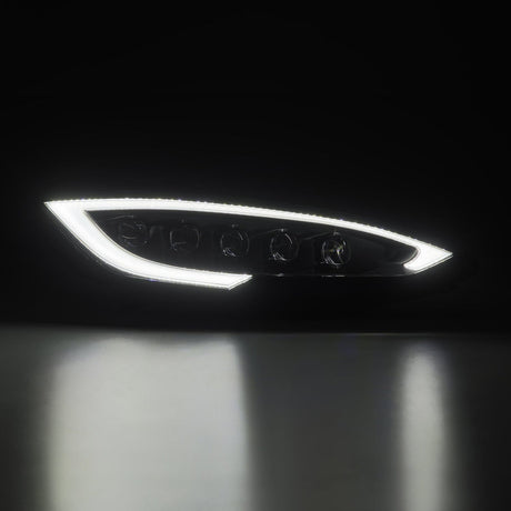 12-21 Tesla Model S NOVA-Series LED Projector Headlights Alpha-Black
