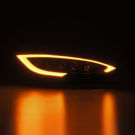 12-21 Tesla Model S NOVA-Series LED Projector Headlights Alpha-Black