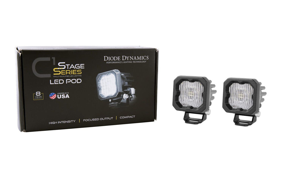 DIODE DYNAMICS SSC1 SAE FOG LED POD LIGHTS