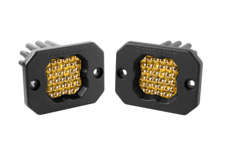 DIODE DYNAMICS SSC1 FLOOD BEAM FLUSH LED POD LIGHTS