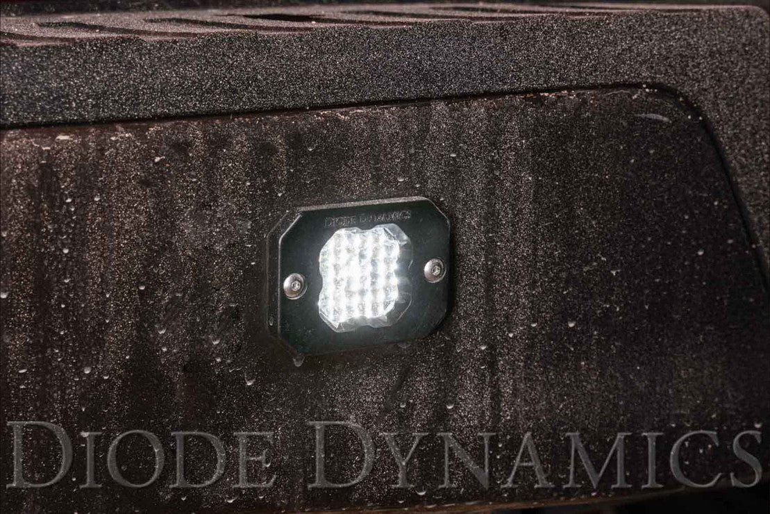 DIODE DYNAMICS SSC1 FLOOD BEAM FLUSH LED POD LIGHTS