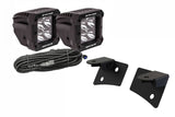 DITCH LIGHT LED SPOT LIGHT SYSTEM: JEEP WRANGLER JK (07-18)