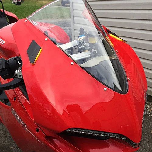 Ducati 1299 Panigale Mirror Block Off Turn Signals (2015 - 2019)