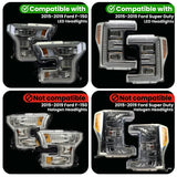 Ford Super Duty Plug-N-Play Harness For 2017-2019 with LED Headlights