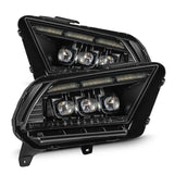 13-14 Ford Mustang MK II NOVA-Series LED Projector Headlights Black