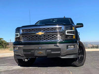 14-15 Chevrolet Silverado PRO-Series Halogen Projector Headlights Chrome - Backordered