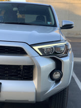 14-20 Toyota 4Runner PRO-Series Halogen Projector Headlights Chrome