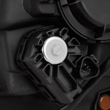 14-21 Toyota Tundra MK II LUXX-Series LED Crystal Headlights Alpha-Black