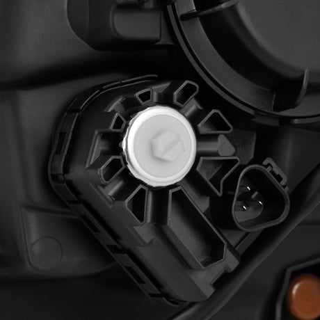 14-21 Toyota Tundra MK II LUXX-Series LED Crystal Headlights Alpha-Black