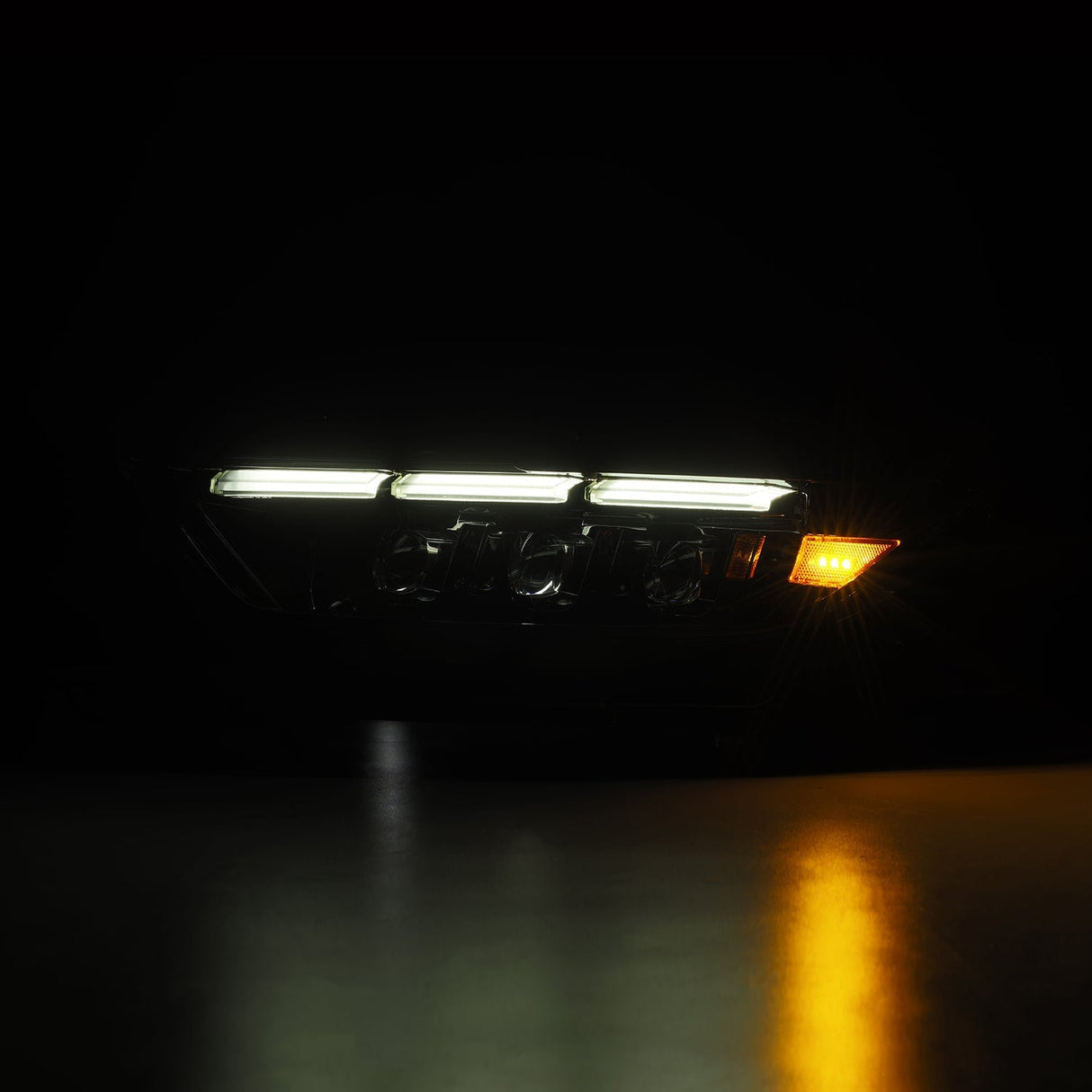 15-17 Ford Mustang/18-20 Mustang Shelby GT350/GT500 MK II NOVA-Series LED Projector Headlights Black