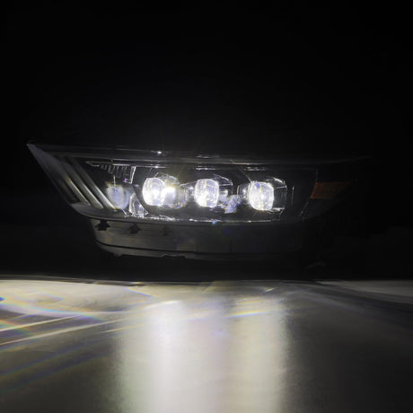 15-17 Ford Mustang/18-20 Mustang Shelby GT350/GT500 NOVA-Series LED Projector Headlights Alpha-Black - Backordered