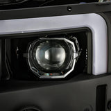 15-19 Chevrolet Silverado 2500HD/3500HD LUXX-Series LED Projector Headlights Black