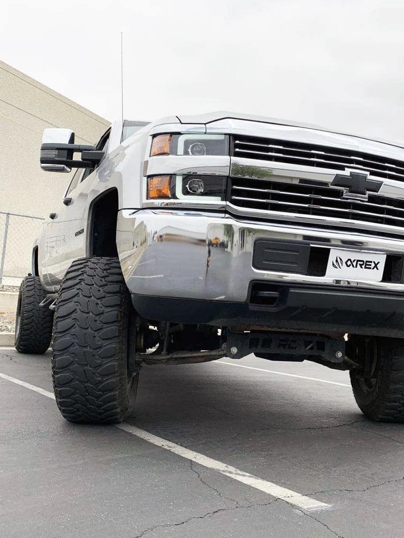 15-19 Chevrolet Silverado 2500HD/3500HD LUXX-Series LED Projector Headlights Black