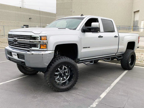 15-19 Chevrolet Silverado 2500HD/3500HD LUXX-Series LED Projector Headlights Black