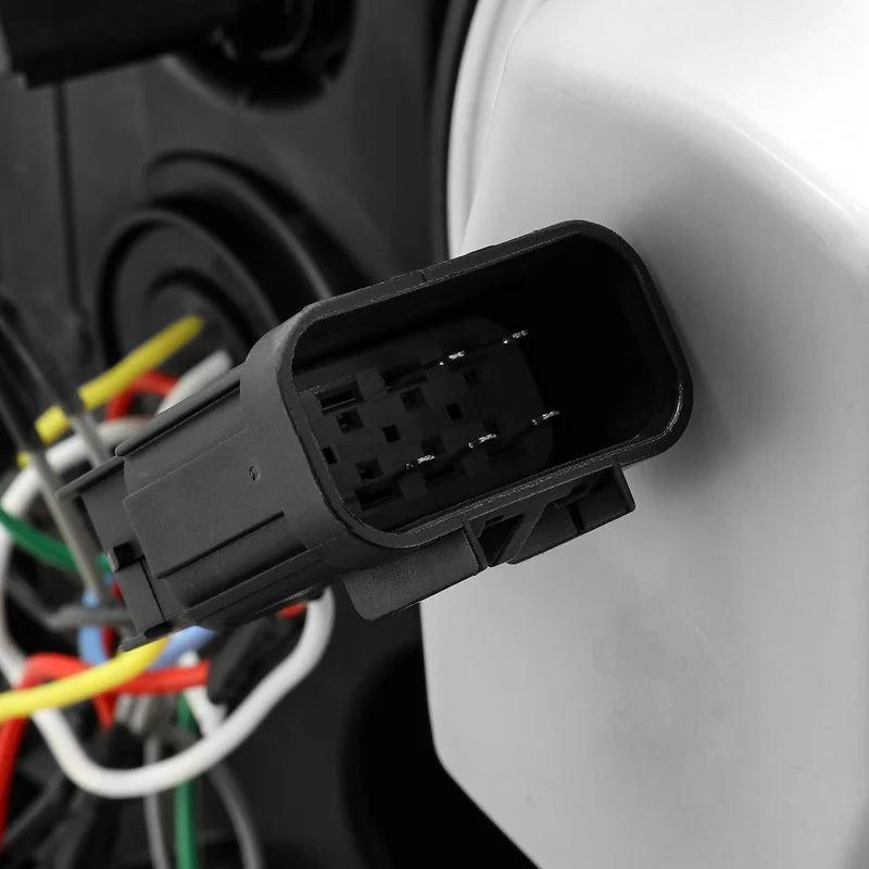 15-19 Chevrolet Silverado 2500HD/3500HD LUXX-Series LED Projector Headlights Black