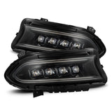 15-23 Dodge Charger NOVA-Series LED Projector Headlights Alpha-Black