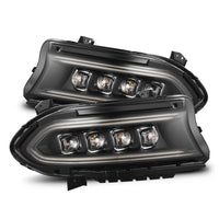 15-23 Dodge Charger NOVA-Series LED Projector Headlights Black