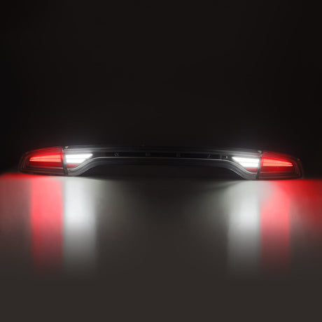 15-23 Dodge Charger MKII NOVA-Series Prismatic LED Tail Lights Chrome