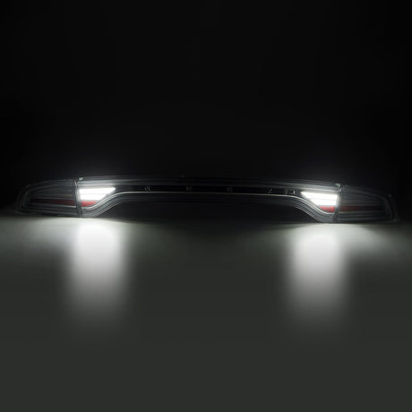 15-23 Dodge Charger MKII NOVA-Series Prismatic LED Tail Lights Chrome