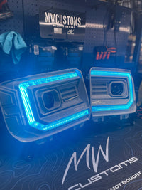 2014-18 ALPHAREX CUSTOM GMC SIERRA HEADLIGHTS
