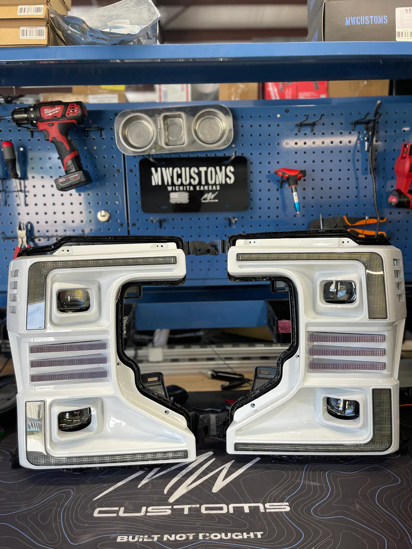 2020+ FORD SUPER DUTY CUSTOM MORIMOTO HYBRID HEADLIGHTS
