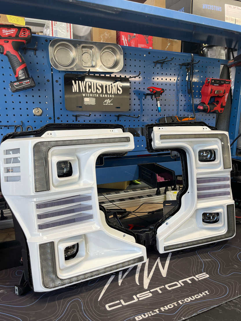2020+ FORD SUPER DUTY CUSTOM MORIMOTO HYBRID HEADLIGHTS