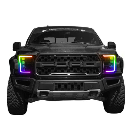 Ford Raptor: Multicolor Flow Series Headlights (2017-2020) | XB Morimoto
