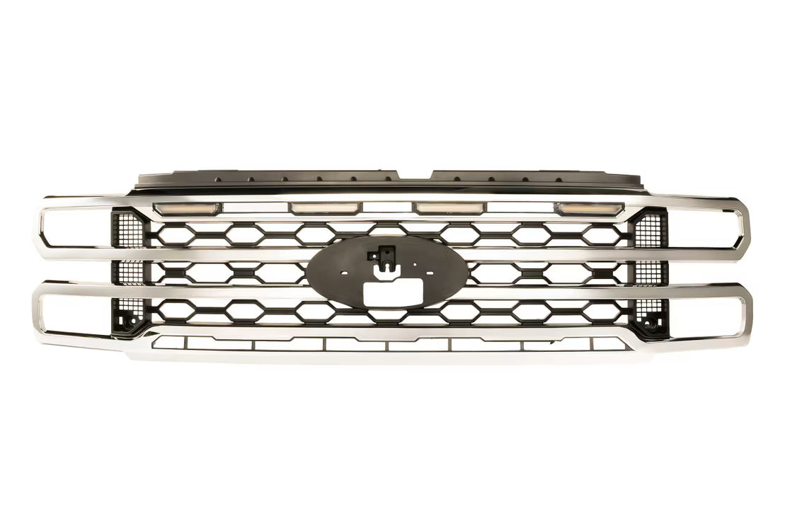 2023+ Ford Super Duty XBG LED DRL Grille (Chrome)
