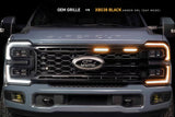2023+ Ford Super Duty XBG LED DRL Grille (Black)